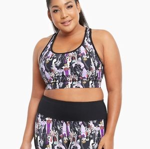 Disney Villains sports bra from Torrid
